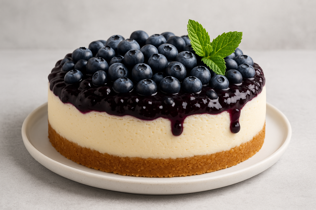 blueberry cheesecake